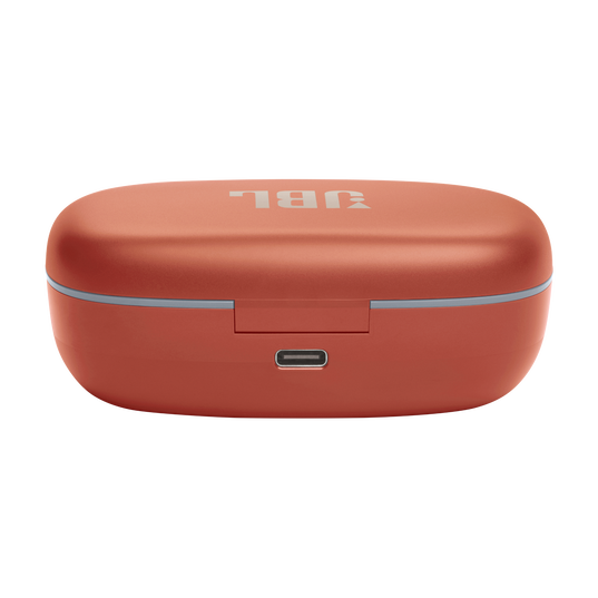 JBL Endurance Peak 3 - Coral - Dust and water proof True Wireless active earbuds - Detailshot 4